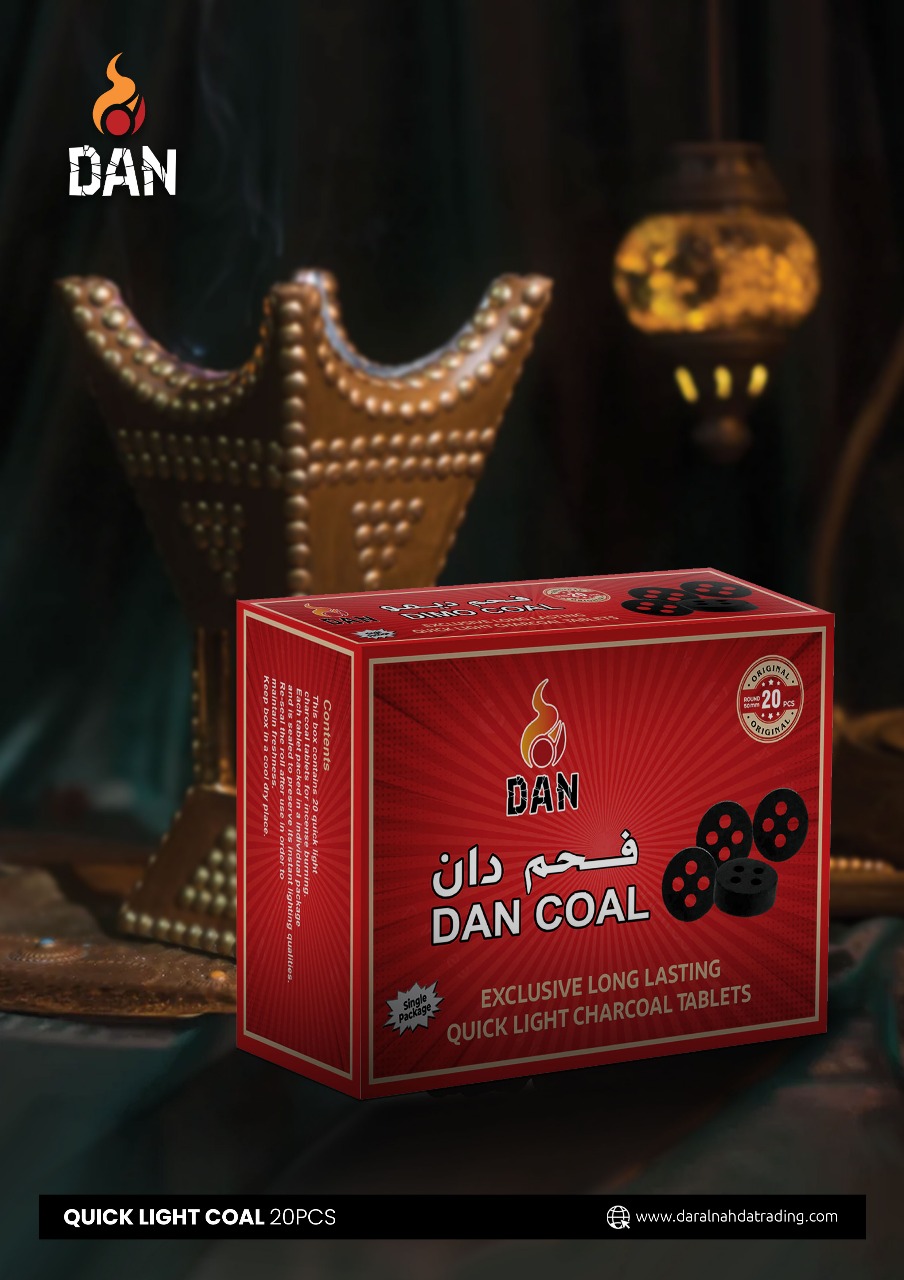 Dan Coal Long Lasting Quick Tablet 50mm 20pcs